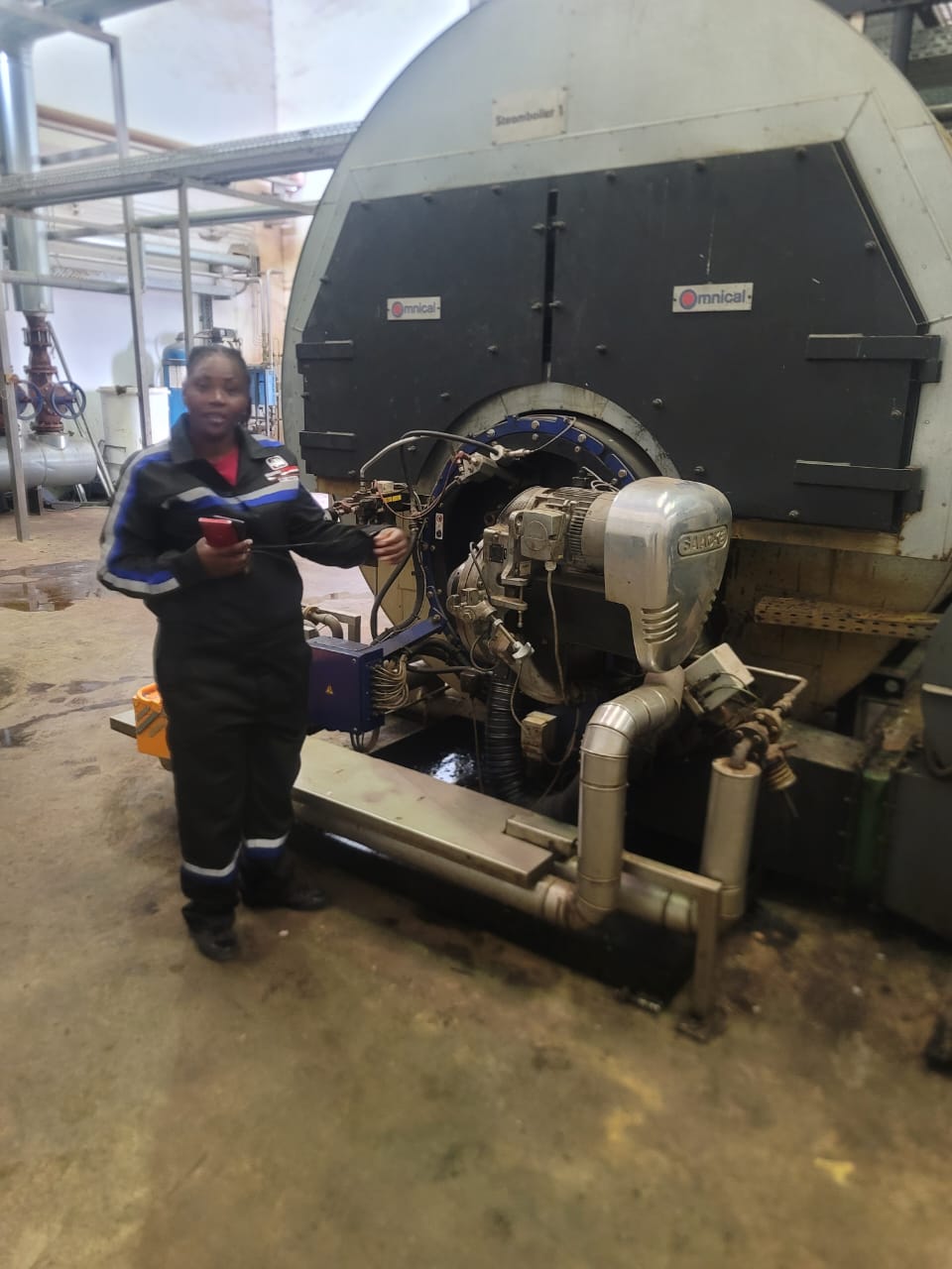 Saacke Boiler Burner Service at Keroche Breweries Ltd