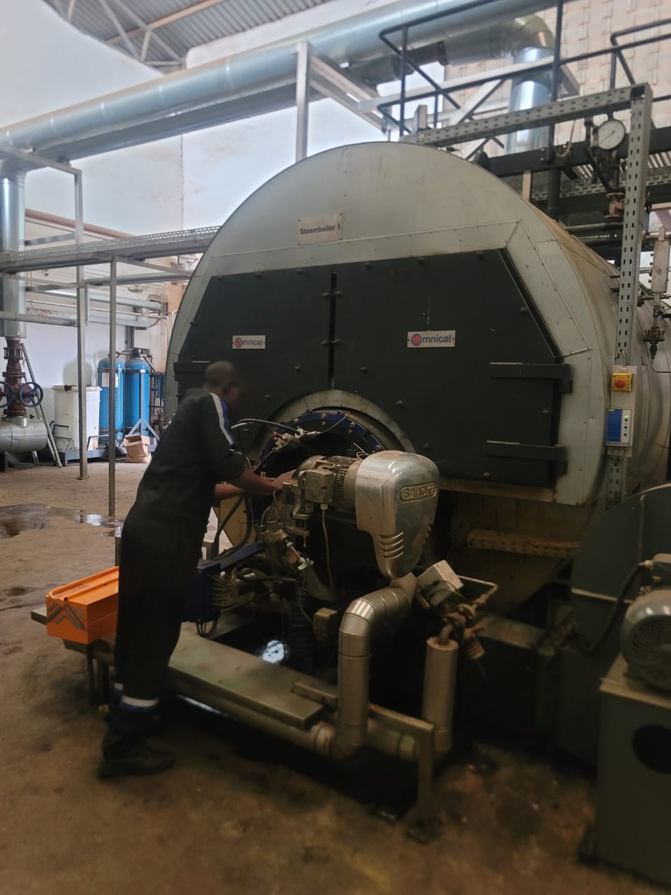 Saacke Boiler Burner Service at Keroche Breweries Ltd
